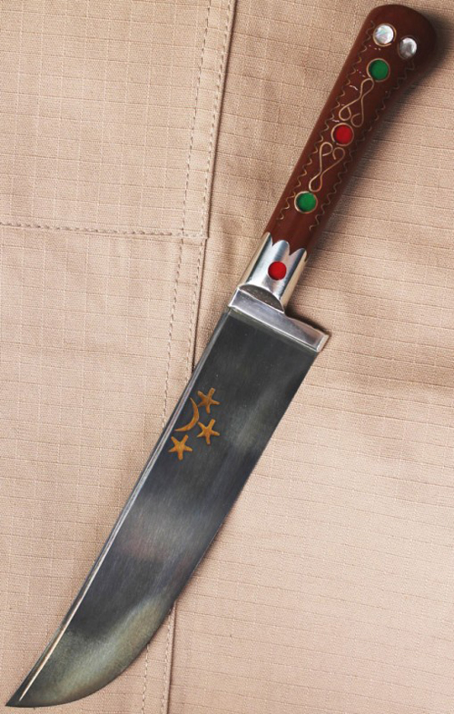 Пчак и корд.  Узбекский, уйгурский, таджикский нож. Виды пчаков и кордов.